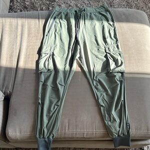 ASRV Men's Green Jogger Pants